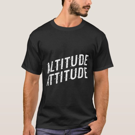 Hoogtehouding t-shirt (Voorkant)