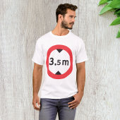Hoogtemelding Mannen T-shirt