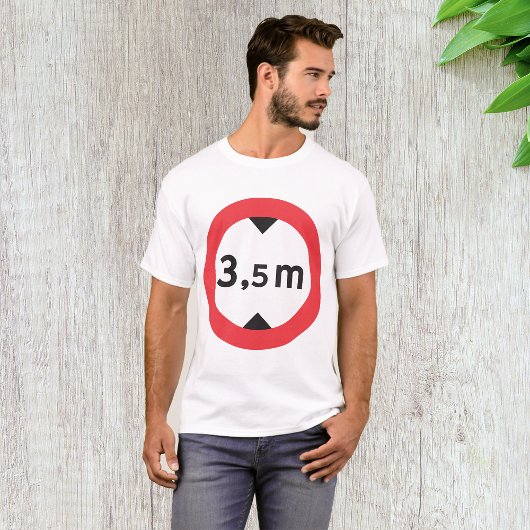 Hoogtemelding Mannen T-shirt
