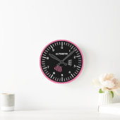 Hoogtemeter Lady Pilot Aviation Geek Ronde Klok (Huis)