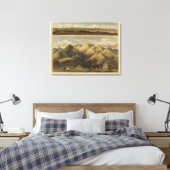 Hoogten, bergen van Schotland Canvas Afdruk (Insitu (Slaapkamer))