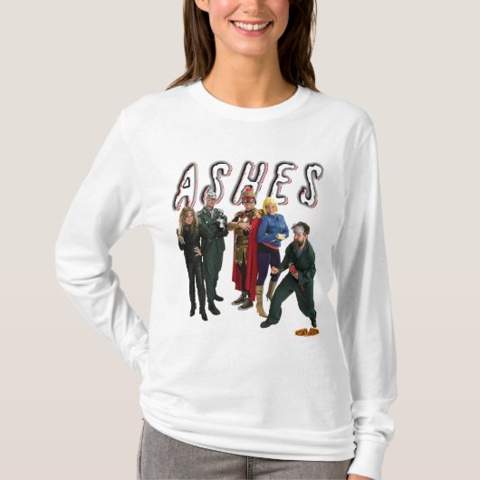Hoogten en gevechten: Ashes Cast en Logo T-shirt (Voorkant)