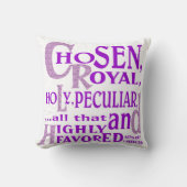 hoogtepunt - bevoorrecht© 16x16 kussen (Voorkant)