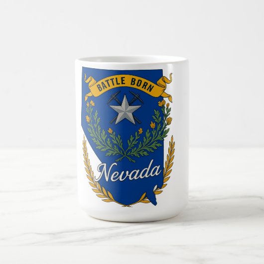 Hoogtepunt van de staat Nevada Koffiemok (Center)