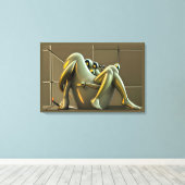 Hoogtepunt van Hyperbool Canvas Afdruk (Insitu (Houten vloer))