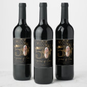 Hoogtepunten 50e Jubileum Foto ID1165 Wijn Etiket (Flessen)