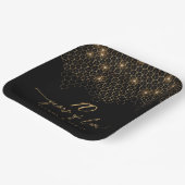 Hoogtepunten Goud 10e Jubileum ID1165 Papieren Bordje (Gebogen)