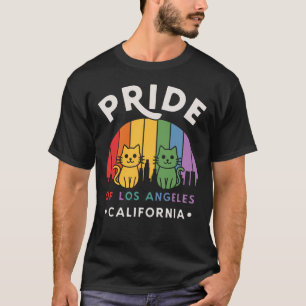 Hoogtepunten van Los Angeles City California USA R T-shirt