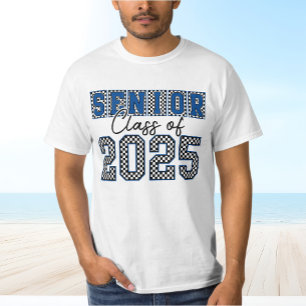 Hoogtepunten van Retro Blue 2025 T-shirt