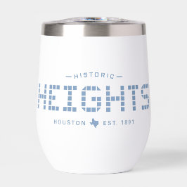 Hoogtes Tegel, Blauwe Tegel, Houston Heights