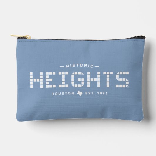 Hoogtes Tegel, Blauwe Tegel, Houston Heights Etui (Voorkant)