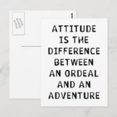 Hoogteverschil Briefkaart (Voorkant / Achterkant)