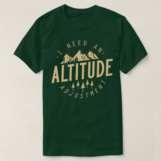 Hoogteverstelling 3 t-shirt (Design voorkant)