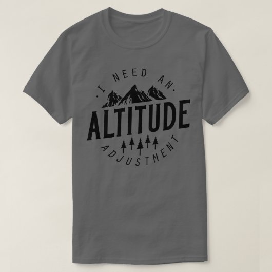 Hoogteverstelling 4 t-shirt (Design voorkant)