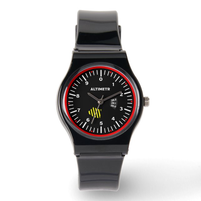 hoogtevlieger Aviation Geek Horloge (Voorkant)