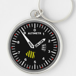 hoogtevlieger Aviation Geek Sleutelhanger