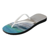 Hoogtij op het strand teenslippers (Schuin)