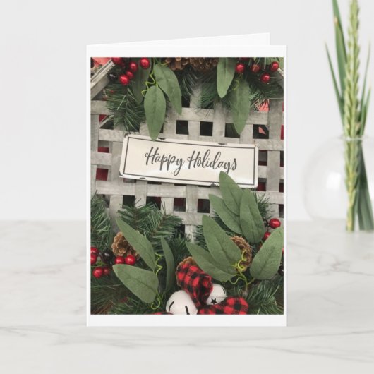 ****HOOGTIJD** SPECIALE TIJD VAN DE CHRISTMAS FEESTDAGEN KAART (Voorkant)