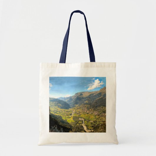 Hoogvallei in de bergen tote bag (Voorkant)
