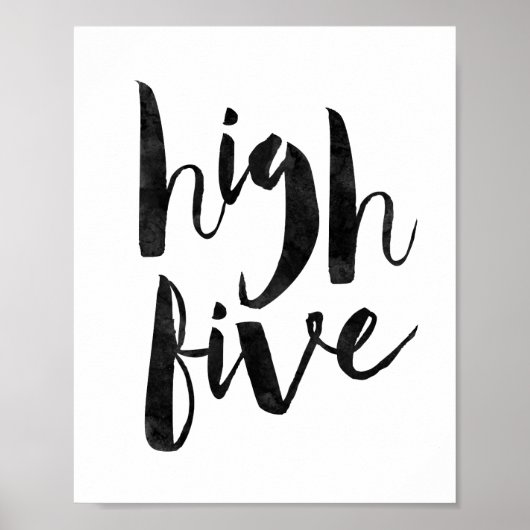 Hoogvijf Poster (Voorkant)