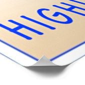 Hoogvijf Poster (Hoek)