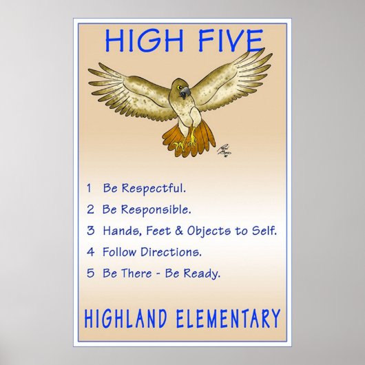 Hoogvijf Poster (Voorkant)