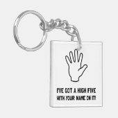 Hoogvijf Sleutelhanger (Voorkant Links)