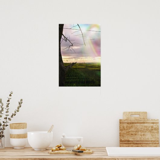 Hoogvlakte Bali Poster (Keuken)