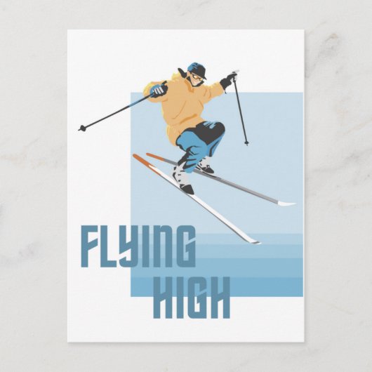 Hoogvliegend Briefkaart (Voorkant)