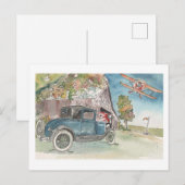 Hoogvliegend Briefkaart (Voorkant / Achterkant)