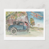 Hoogvliegend Briefkaart (Voorkant)