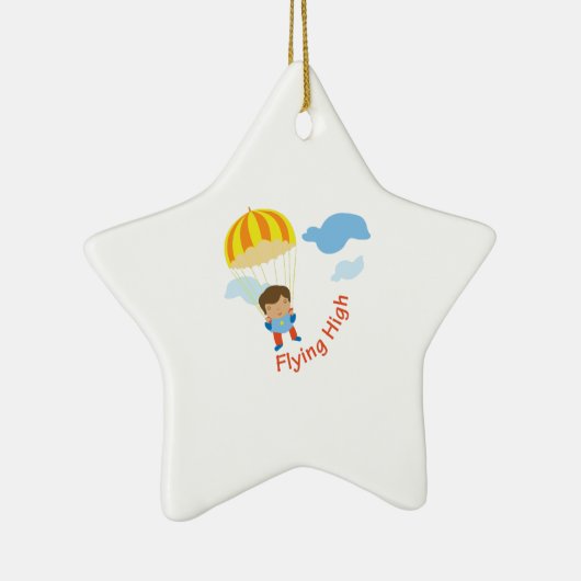 Hoogvliegend Keramisch Ornament (Rechts)