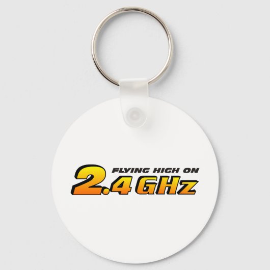 Hoogvliegend op 2.4 GHz Sleutelhanger (Voorkant)