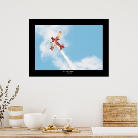 Hoogvliegend Poster (Keuken)