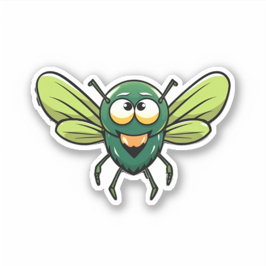 Hoogvliegend Sticker (Voorkant)