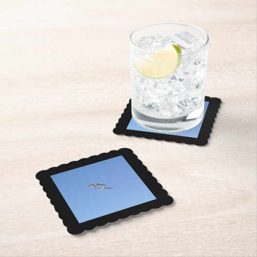 Hoogvliegende zeegarenden - kartonnen onderzetters (Insitu)