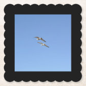 Hoogvliegende zeegarenden - kartonnen onderzetters (Voorkant)