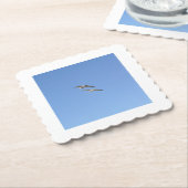 Hoogvliegende zeegarenden - kartonnen onderzetters (Gebogen)