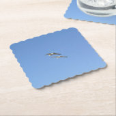 Hoogvliegende zeegarenden - kartonnen onderzetters (Gebogen)