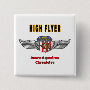 Hoogvlieger - Acorn Squadron Insignia Button