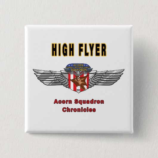 Hoogvlieger - Acorn Squadron Insignia Button (Voorkant)