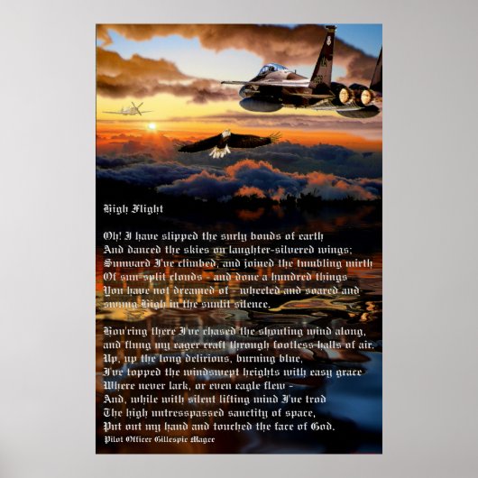 Hoogvlieger-V-1 Poster (Voorkant)