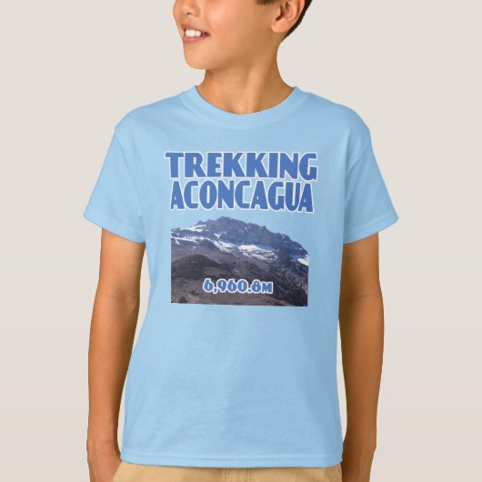 Hoogvliegers in het Aconcagua-gebergte T-shirt (Voorkant)