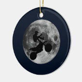 Hoogvliegers (motocross) keramisch ornament (Links)
