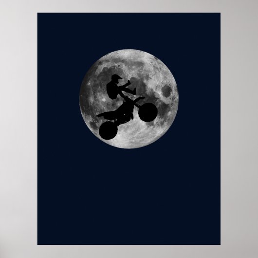 Hoogvliegers (motocross) poster (Voorkant)