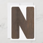 Hoogvoorzitter 1e verjaardag banner N voor één Kaart (Voorkant)