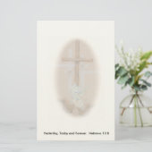 Hoogwaardig 5,5 x 8,5-Briefpapier Briefpapier (Staand voorkant)