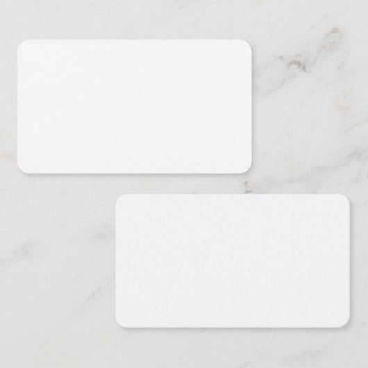 hoogwaardig afgerond Visitekaartje van zijde (Voorkant / Achterkant)