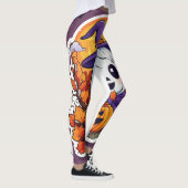 Hoogwaardig Cartoon skelet Leggings (Rechts)