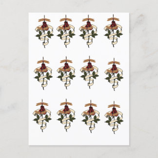 Hoogwaardig ontwerp briefkaart